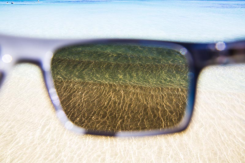 Byron Bay - Polarized Sunglass, Maui Filter View
