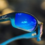 Maui Jim frames with blue lens style