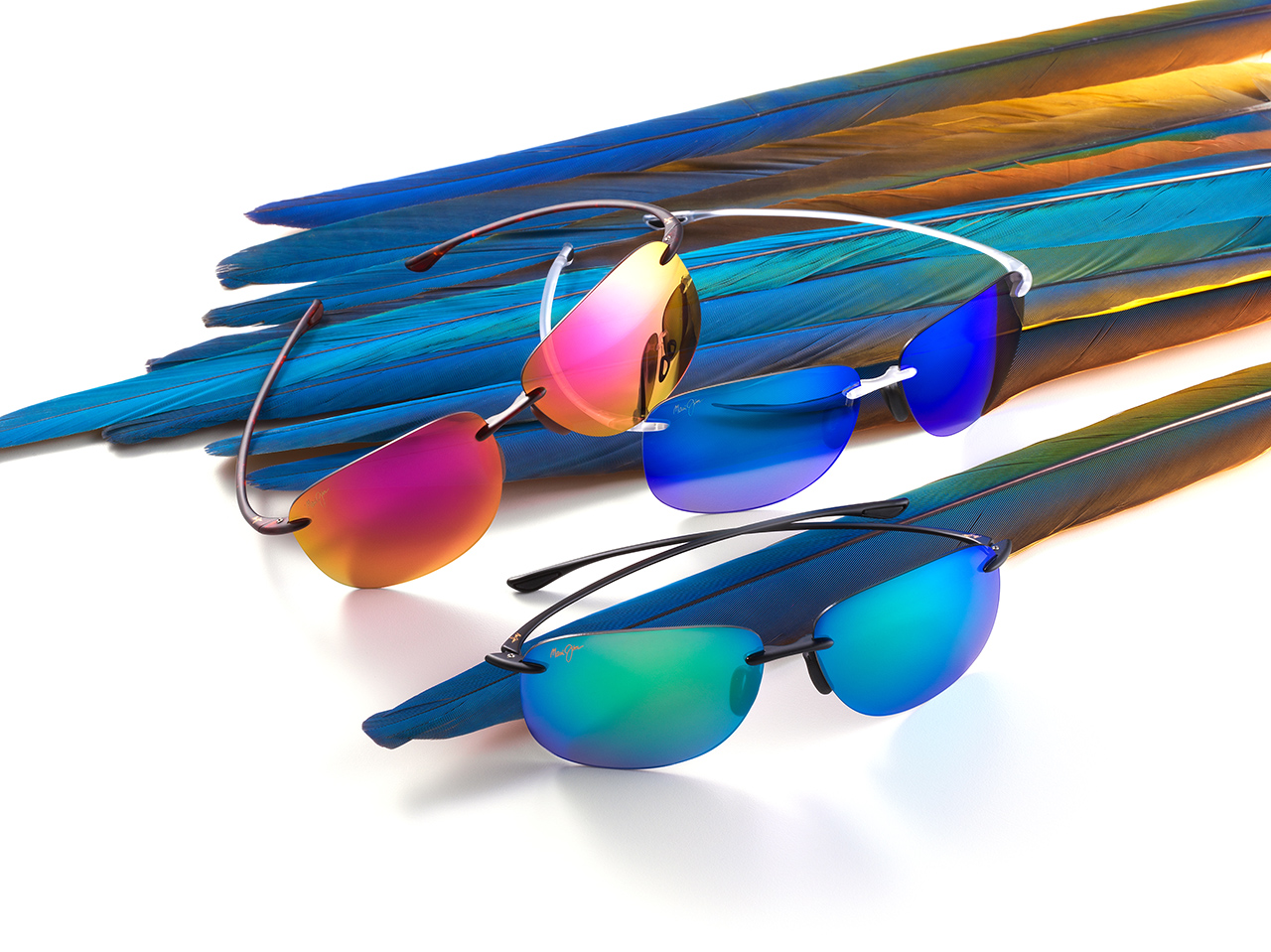 Three MauiPure LT Sunglasses Styles