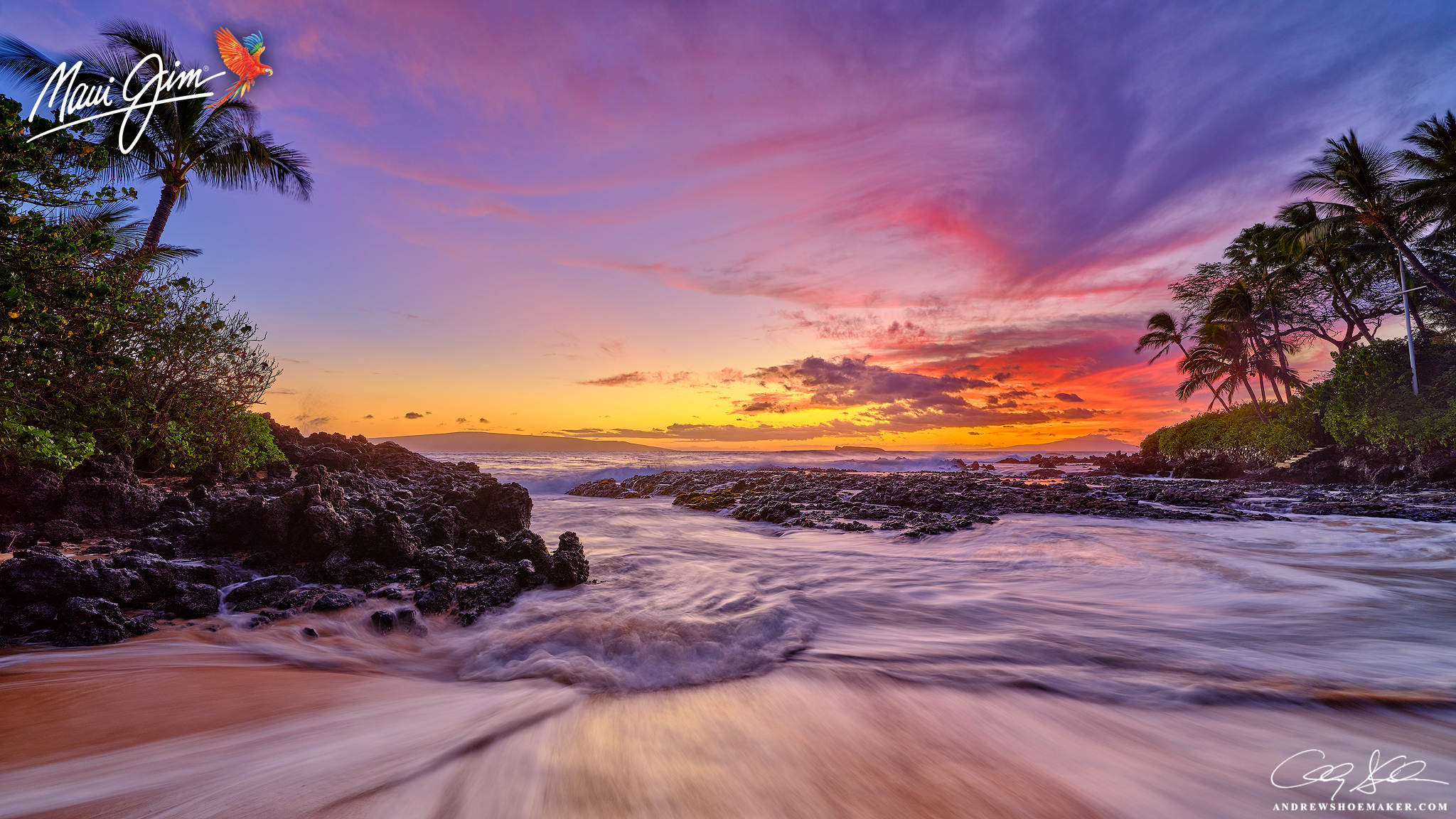 Makena Hawaii Sunset