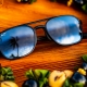 Keokea Sunglasses on table