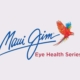 Maui Jim Logo with the words "Eye Health Series" written underneath